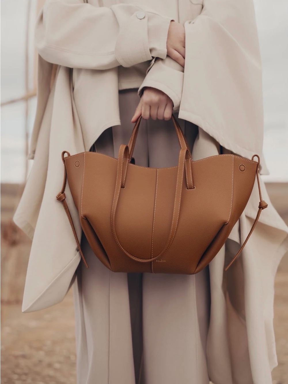 Polene Cyme Mini Camel - Like New
